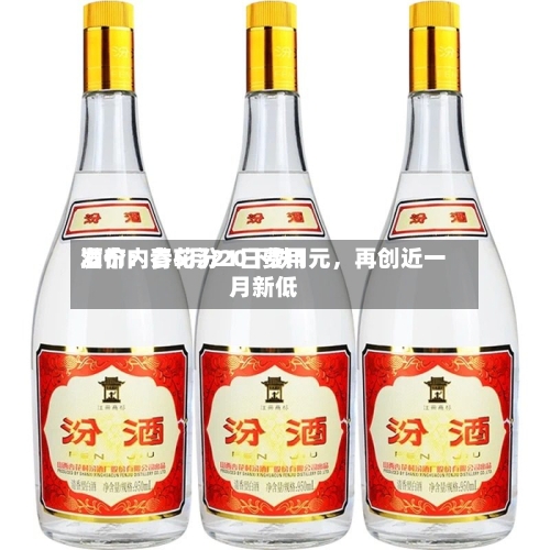 酒价内参5月21日费用发布：青花汾20下跌1元，再创近一月新低-第2张图片