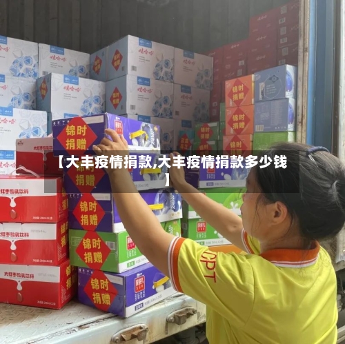 【大丰疫情捐款,大丰疫情捐款多少钱】-第2张图片