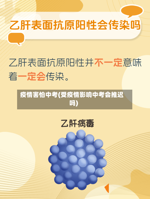 疫情害怕中考(受疫情影响中考会推迟吗)