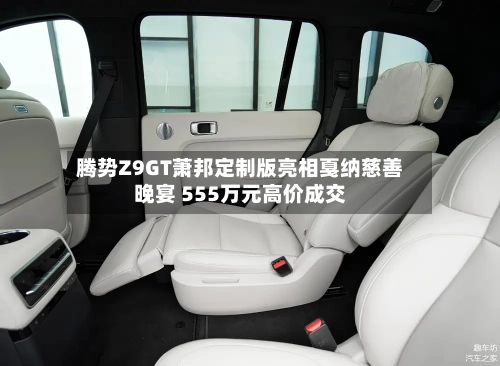 腾势Z9GT萧邦定制版亮相戛纳慈善晚宴 555万元高价成交-第2张图片