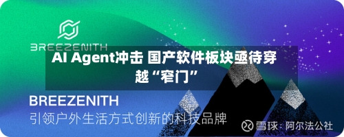 AI Agent冲击 国产软件板块亟待穿越“窄门	”-第3张图片